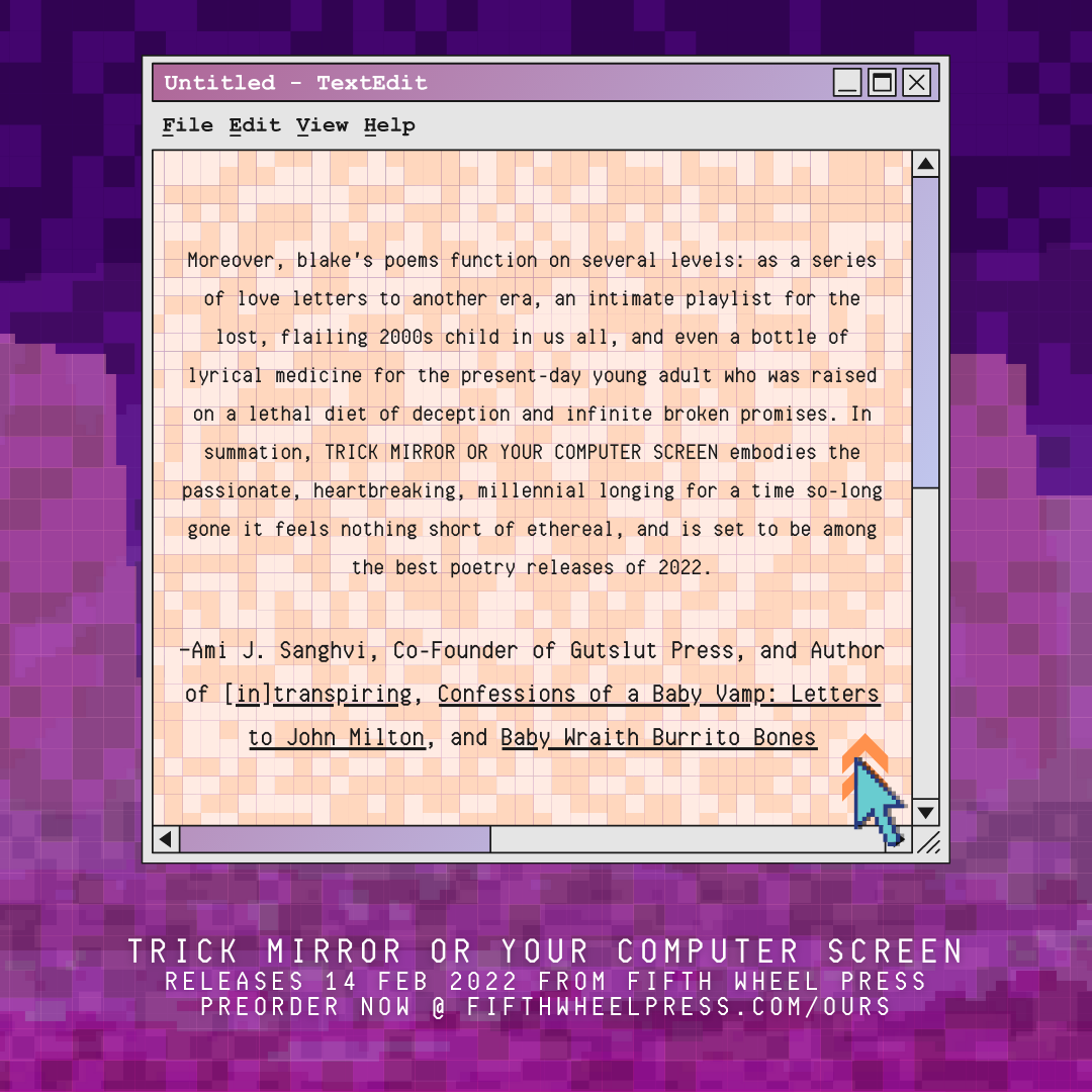 Trick Mirror or Your Computer Screen by tommy blake