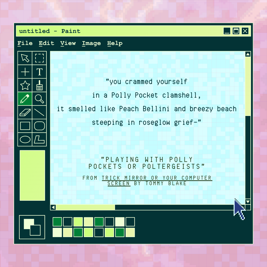 Trick Mirror or Your Computer Screen by tommy blake