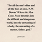 Where the Men Come From by N.W. Downs